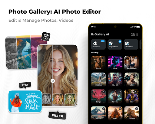 AI Photo Editor: Gallery Vault screenshot 6