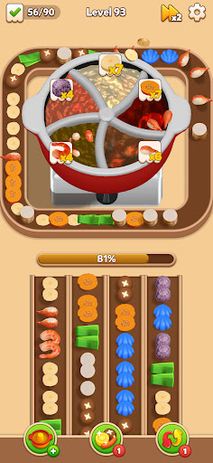 Hotpot Loop: Food Sort screenshot 5
