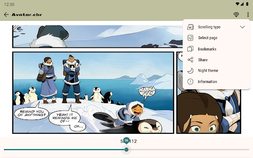 Comic Book Reader (cbz/cbr) screenshot 22