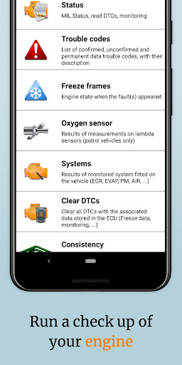 OBD2 Car Scanner - EOBD Facile screenshot 1