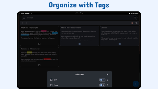 Nano Teleprompter screenshot 5
