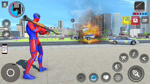 Rope Action City Fighting Game screenshot 11