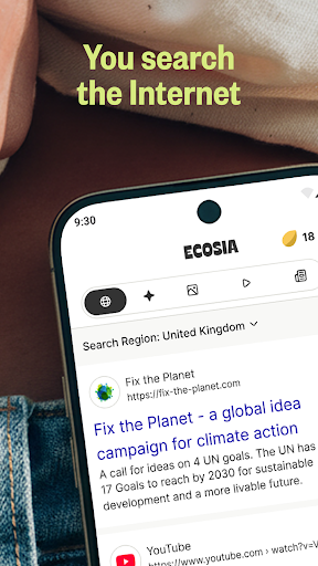 Ecosia: Search to plant trees screenshot 10