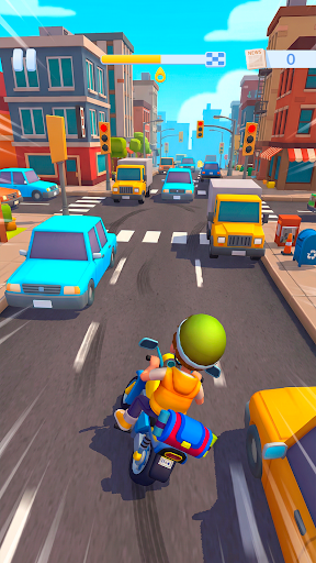 Paper Boy Race: Running game screenshot 10