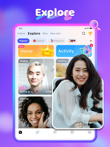 Poppo Live - Live Stream screenshot 1