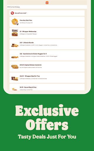 BURGER KING® App screenshot 16