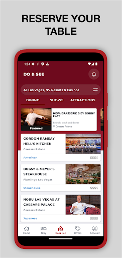 Caesars Rewards Resort Offers screenshot 4