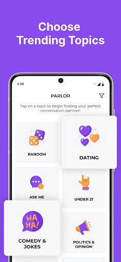 Parlor - Social Talking App screenshot 1