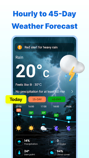 Weather app - Radar & Widget screenshot 2