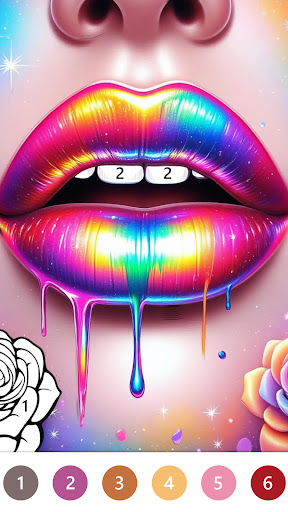 Macabre Color Paint By Number screenshot 8