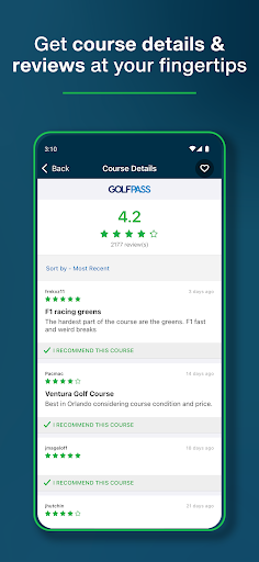 GolfNow: Golf Tee Times screenshot 1