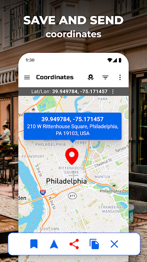 GPS Coordinates Locator Map screenshot 7
