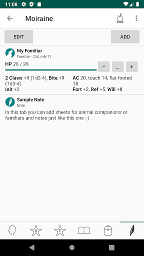 RPG Scribe Pathfinder & 3.5e screenshot 5