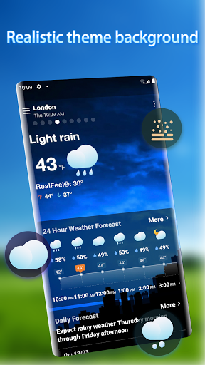 Local Weather Alerts - Widget screenshot 1