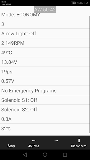 850 OBD-II screenshot 5