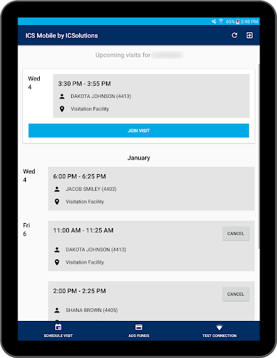 ICS Mobile screenshot 1