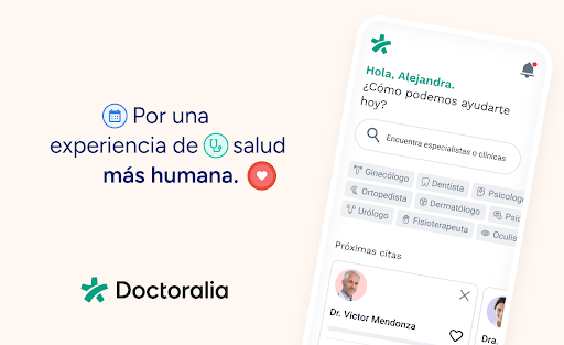 Doctoralia: pide citas médicas screenshot 2