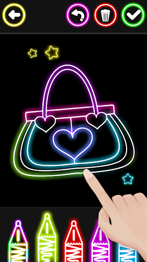 Glitter Beauty Coloring Pages screenshot 18