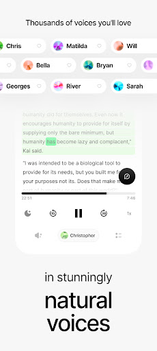 ElevenReader: Read Books Aloud screenshot 1