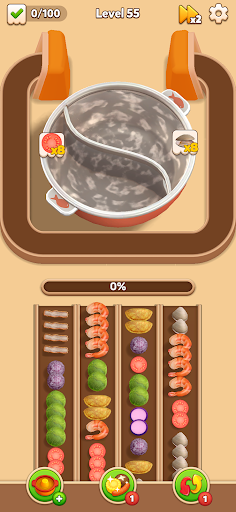 Hotpot Loop: Food Sort screenshot 8