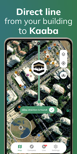 Qibla Finder Compass 100% screenshot 3