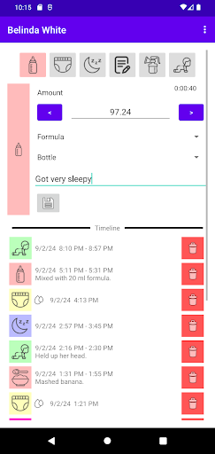 Baby Buddy for Android screenshot 2