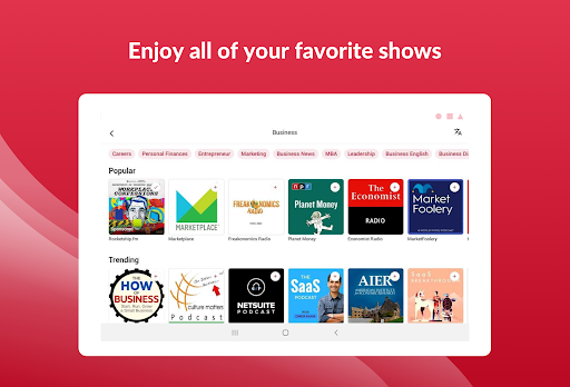 Offline Podcast App: Player FM screenshot 9