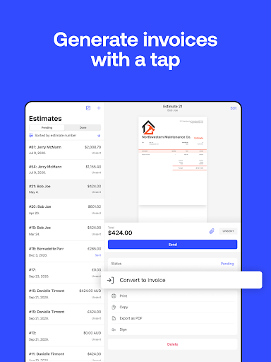 Invoice2go: Easy Invoice Maker screenshot 7