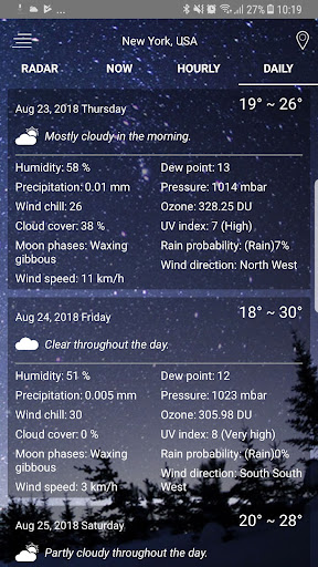 Weather Radar - Windy, rain ra screenshot 1