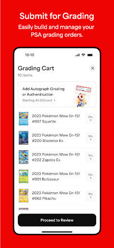 PSA | Pokémon and Sports Cards screenshot 5