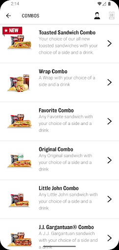 Jimmy John's Sandwiches screenshot 2