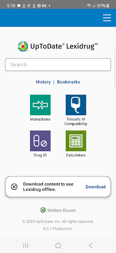 Uptodate Lexidrug screenshot 4