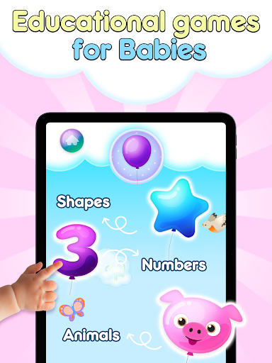 Baby Balloons pop screenshot 11