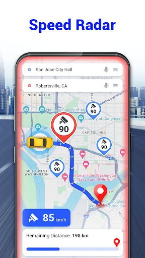 GPS Voice Navigation & Radar screenshot 5