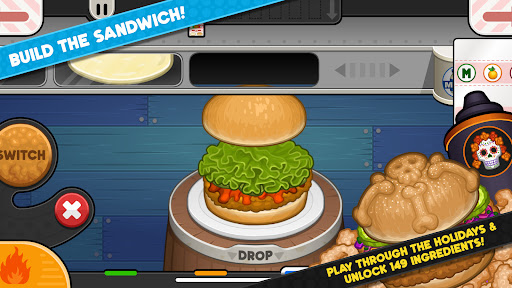 Papa's Cluckeria To Go! screenshot 1