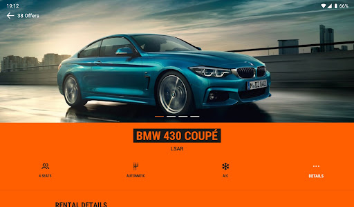 SIXT rent. share. ride. plus. screenshot 5