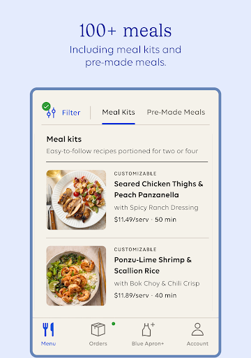 Blue Apron: Meal Kit Delivery screenshot 4
