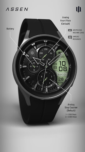 S4U Assen - Hybrid watch face screenshot 7