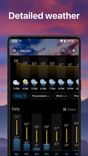 Weather & Widget - Weawow screenshot 2