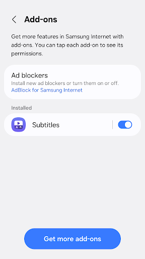Samsung Browser screenshot 5