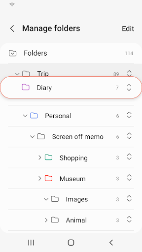 Samsung Notes screenshot 3