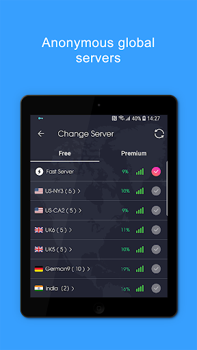 VPN Proxy Speed - Super VPN screenshot 9