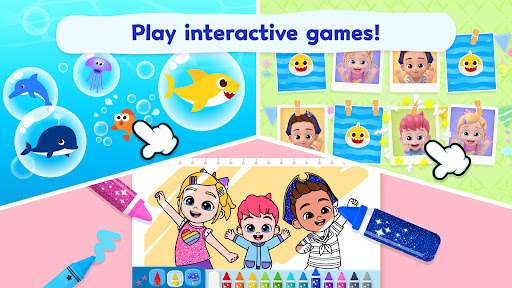 Pinkfong Baby Shark: Kid Games screenshot 1