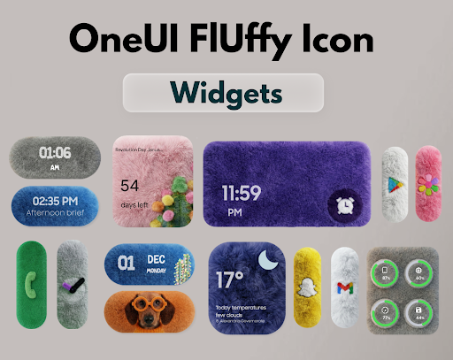 OneUI Fluffy Icons screenshot 3
