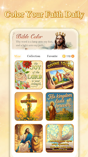 Bible Color Paint By Number screenshot 5