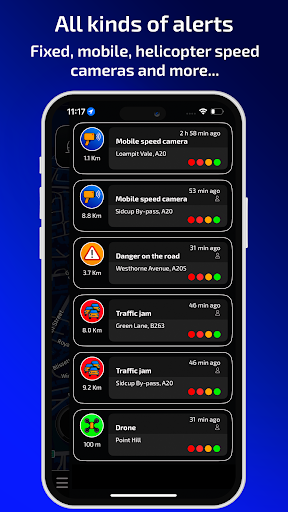 Radarbot: Radar Detector, GPS screenshot 5