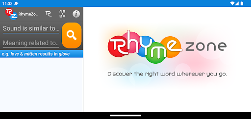 RhymeZone Rhyming Dictionary screenshot 10