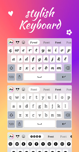 Fonts Keyboard Themes & Emoji screenshot 4