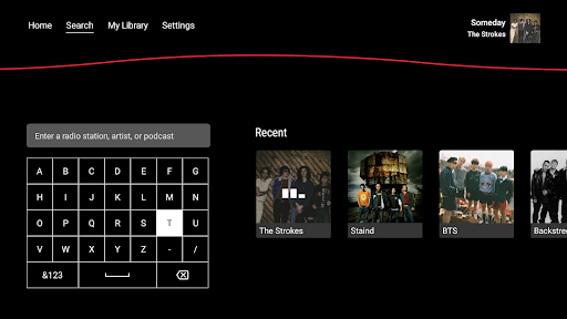 iHeartRadio for Google TV screenshot 6