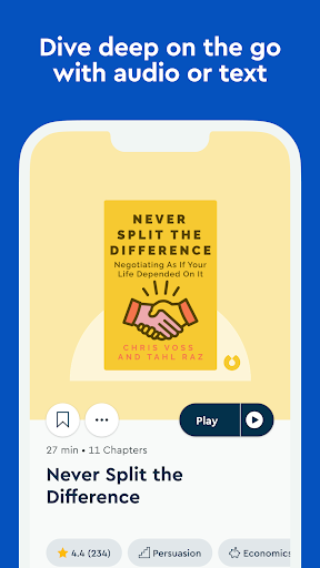 Blinkist: Book Summaries Daily screenshot 12